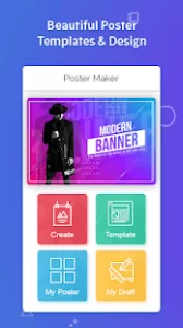 Download Poster Maker Mod Apk 2023 (Pro Unlocked) 3
