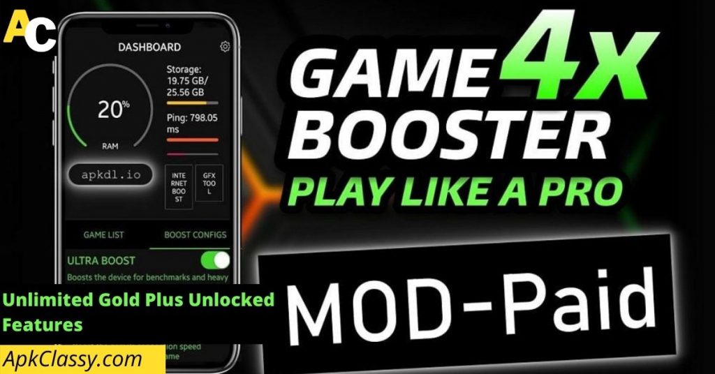 game booster pro mod apk