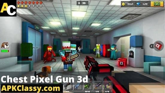 pixel gun 3d mod apk all guns unlocked