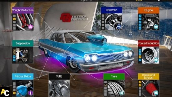 nitro nation mod apk unlimited money and gold latest version