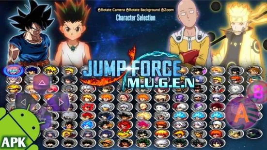 Jump Force Mugen Apk Downloaded