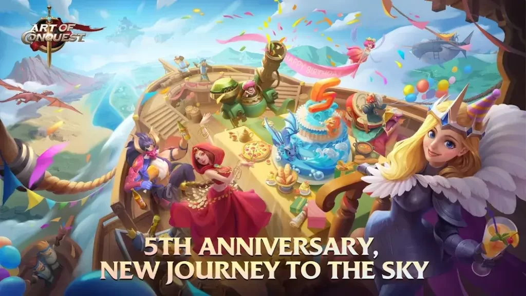 5th anniversary of art of conquest 