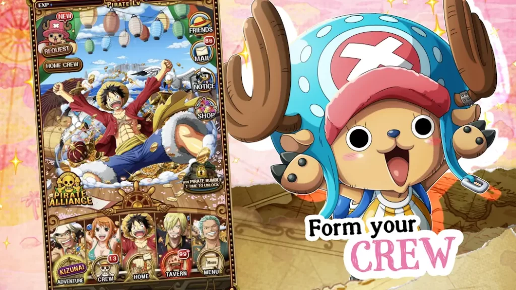 One Piece Treasure Cruise Mod Apk unlimited money