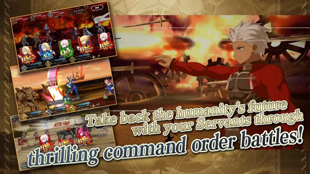 thrilling command order battles!