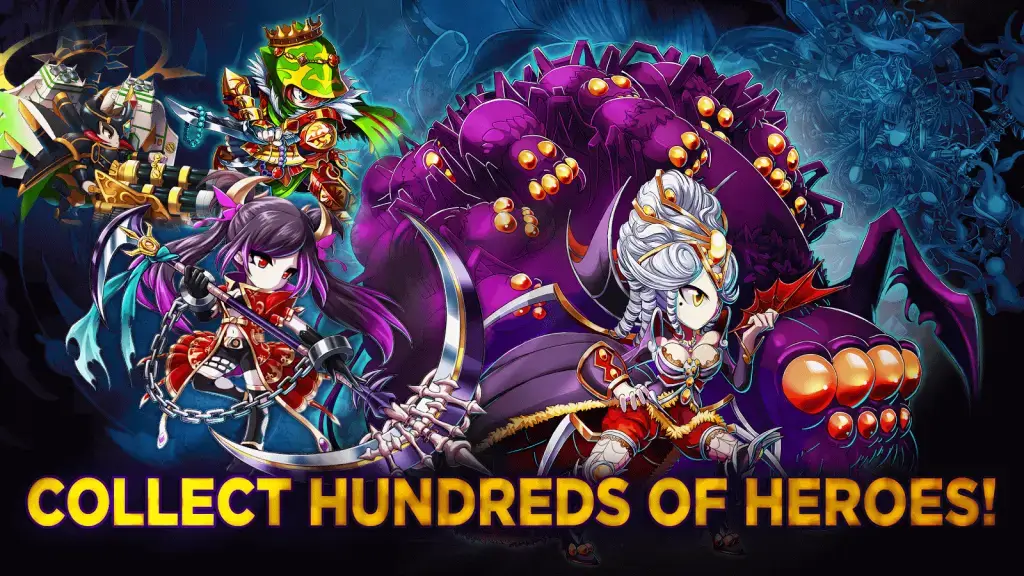 collect hundreds of heroes