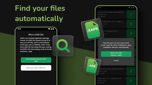 find your files automatically