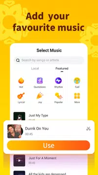 add your favourite music