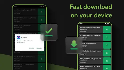 fast download on your device