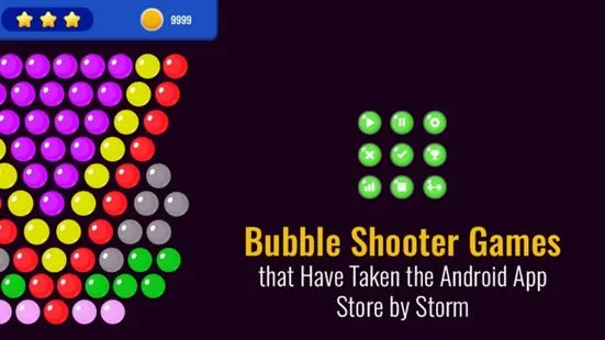 Is it easy to play Bubble Shooter?
