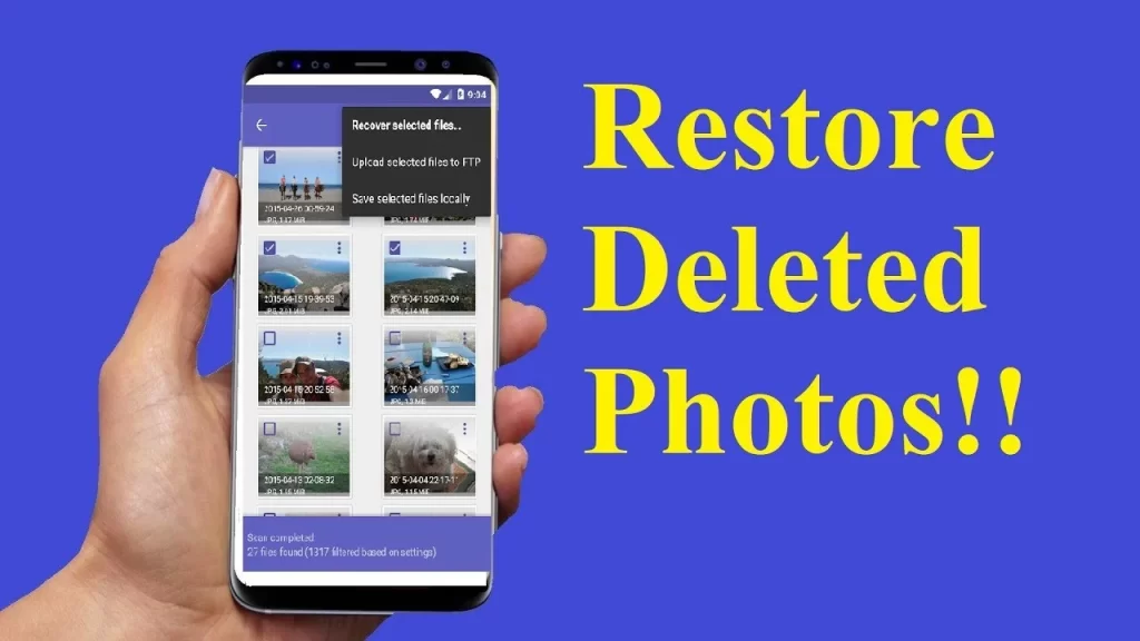 recover permanently deleted photos from gallery without backup