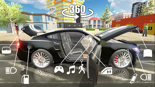 car simulator 2 mod apk vip unlocked