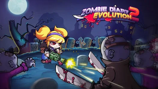 zombie diary 2 mod apk unlimited coins and gems free download