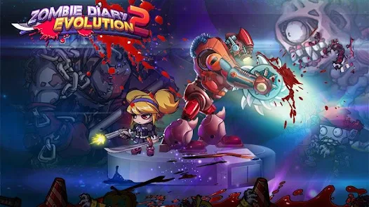 zombie diary mod apk unlimited coins and diamonds