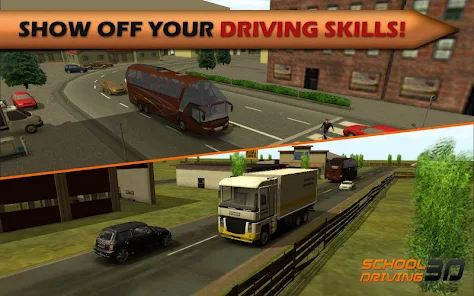 driving school car game 3d unlimited xp
