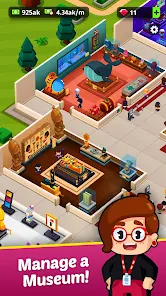 idle museum tycoon mod apk unlimited money and gems