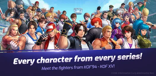 the king of fighters mod apk unlimited money and gems