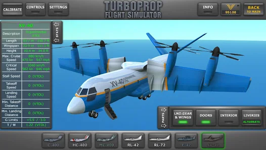 turboprop flight simulator mod apk unlocked everything