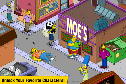 the simpsons tapped out mod apk unlocked all